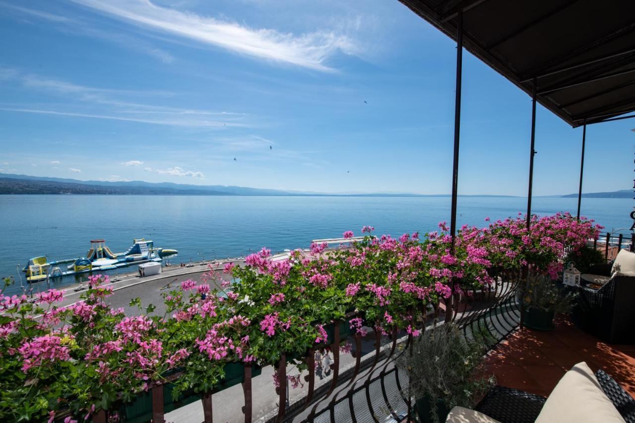 Apartment Opatija Slatina Beach Bagian luar foto